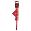Zgarda pentru caini, pisici cu bandana 1x30cm Rosie PETRO